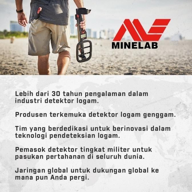 Teruji Minelab Vanquish 340 Metal Detector Dan Waterproof Coil Kode