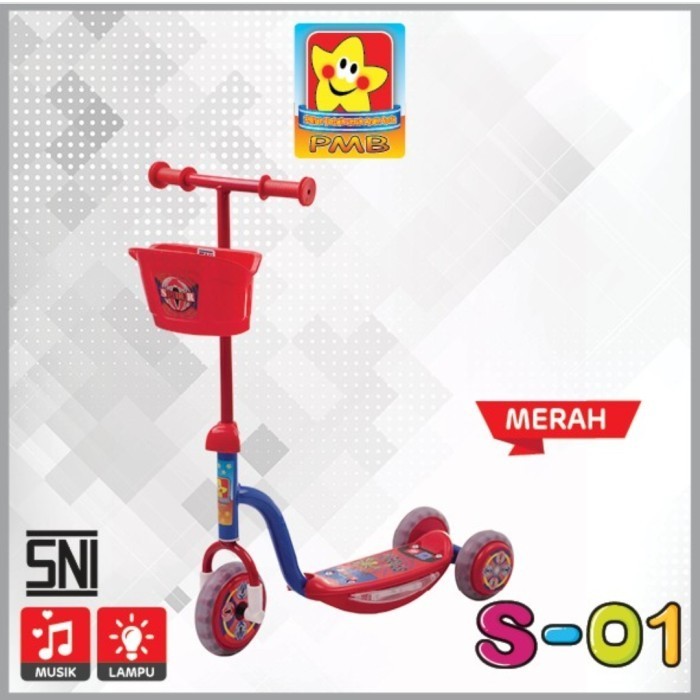 Scooter Musik Pmb Otoped Anak Otopet