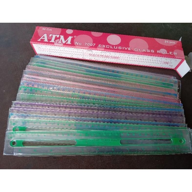 

(24 Pcs)Pengaris Murah Atm 30 Cm Per Box Isi 2 Lusin (Order Sebelum Ketinggalan)