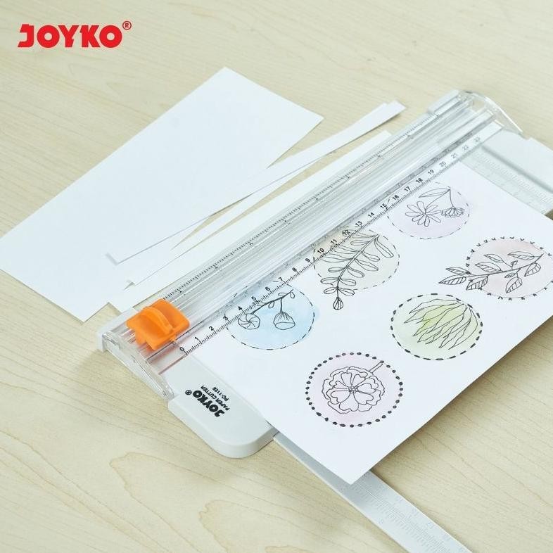 

Pemotong Kertas Paper Cutter Joyko Pc-1128 A5 (Murmer)