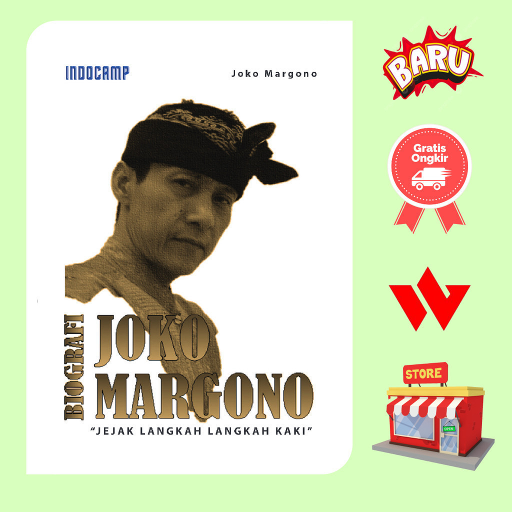 Buku Biografi Joko Margono Jejak Langkah Langkah Kaki - Joko Margono