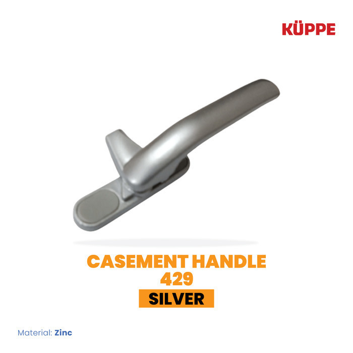 Kuppe Casement Handle / Rambuncis 429 Silver, Aksesoris