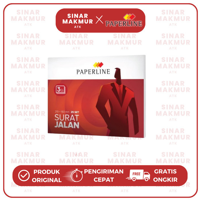 

Buku Surat Jalan/Bon Pengiriman Ncr Rangkap 3/3 Ply Paperline (Pak)
