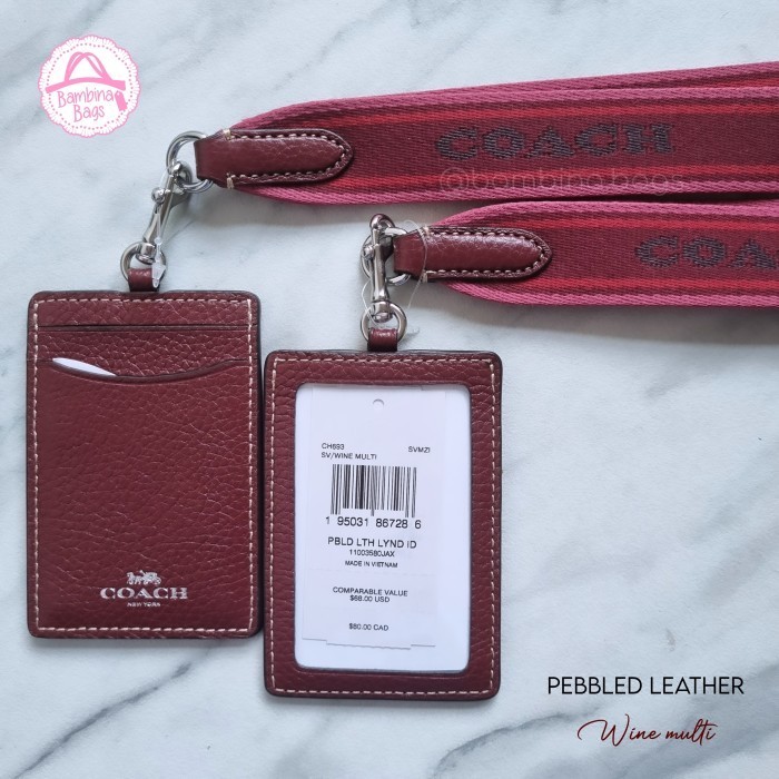 

Ane Coach Lanyard Id Webbing Strap