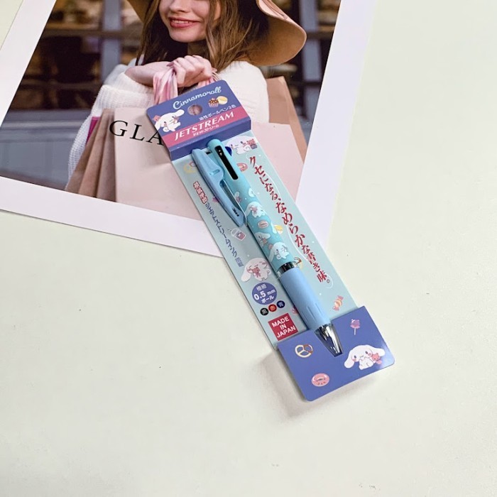 Arom Pen Pulpen Jetstream Alat Tulis Sanrio Japan Karakter Hello Kitty Lucu