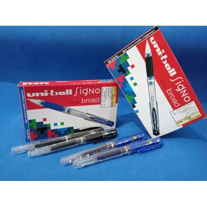 

Arom Pulpen Tanda Tangan Merk Uni-Ball Signo 2 Warna
