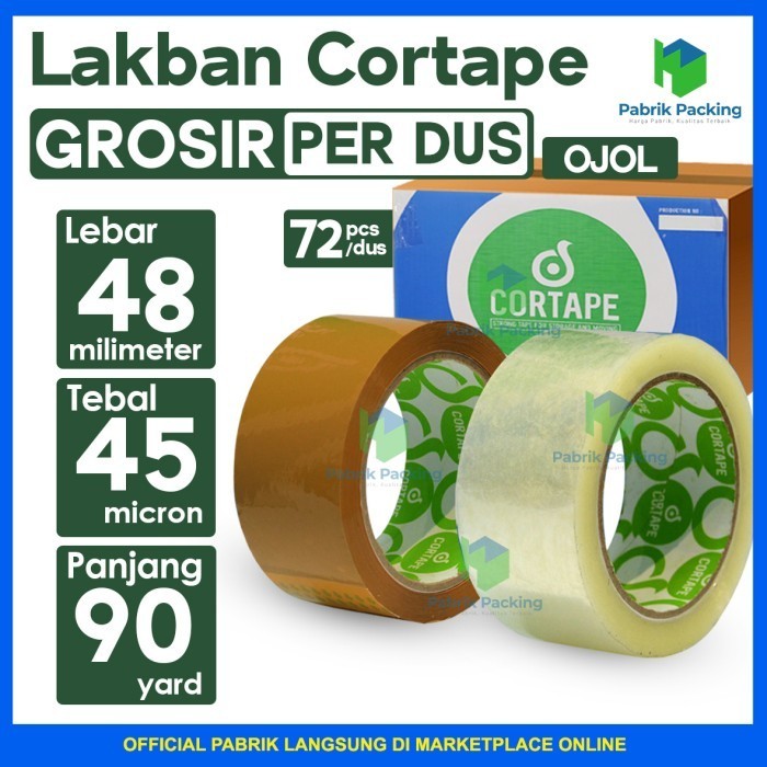 

LAKBAN CORTAPE 48mm x 90yard DUS