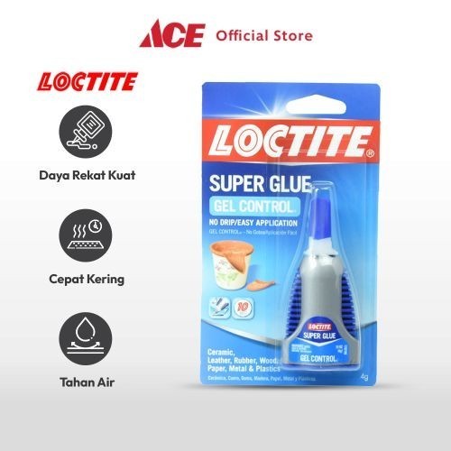 

Ace - Loctite Lem Multifungsi Control 4 Gr