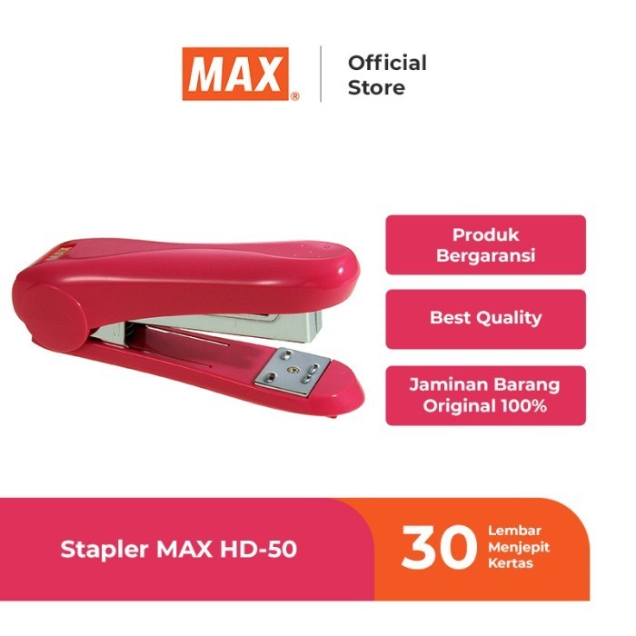 

MAX Stapler HD-50 Pink