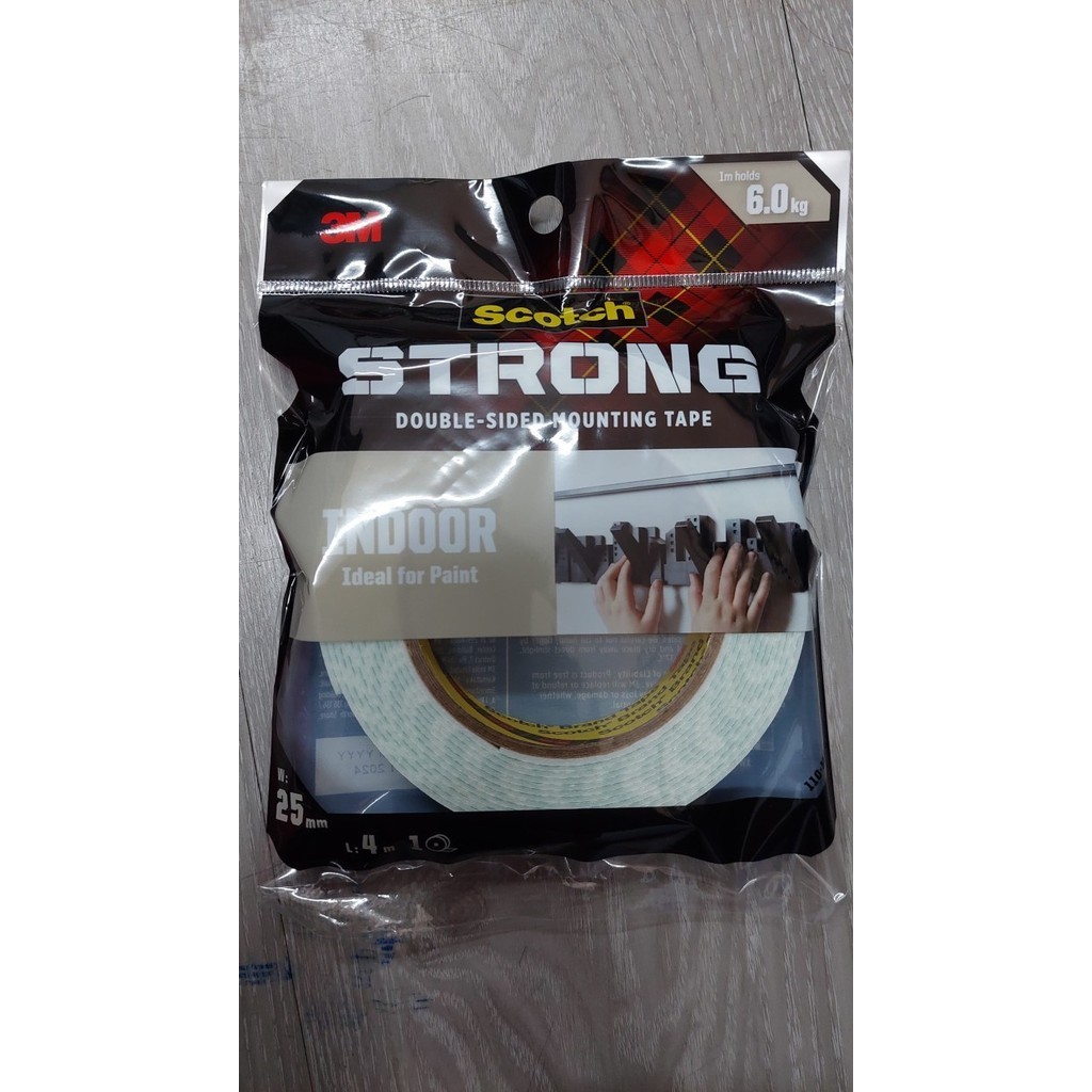 

Double Tape Mounting Scotch 24mm x 3m ORIGINAL 3M - MOUNTING 24
