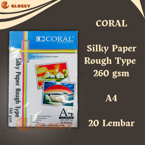 

Silky Paper Rough Type 260 gsm