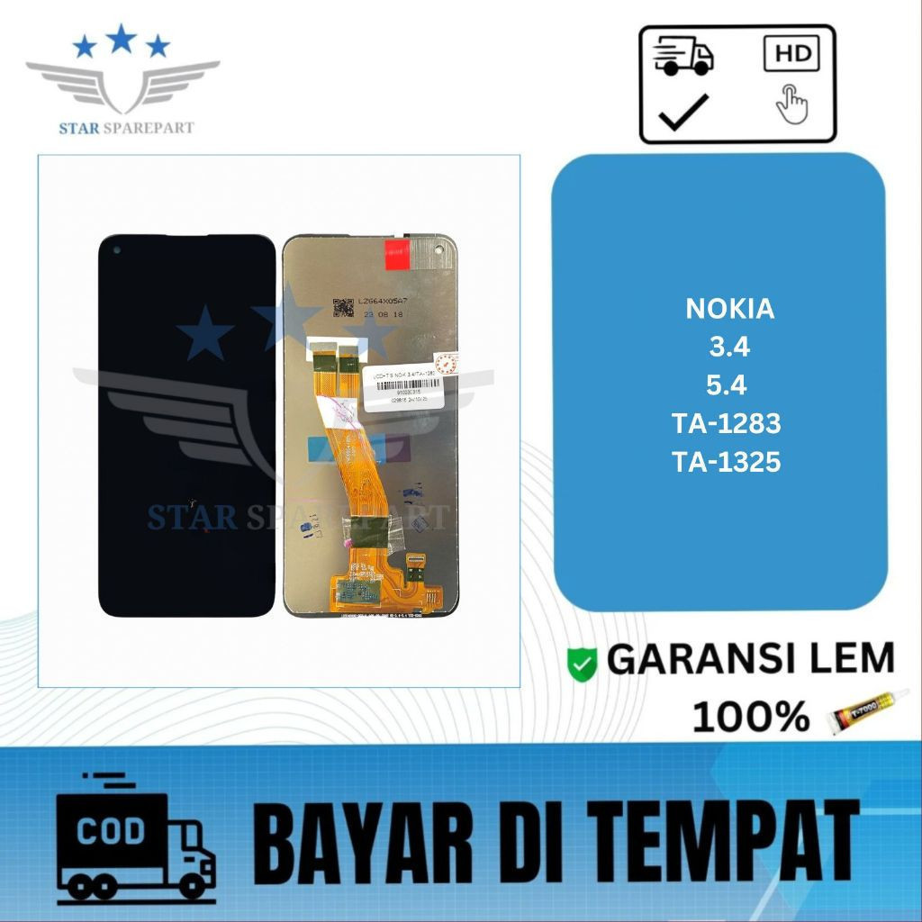 LCD TOUCHSCREEN NOKIA 3.4 / 5.4 / TA-1283 / TA-1325