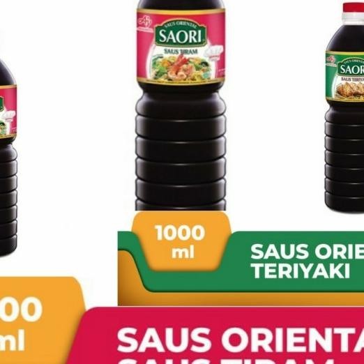 

Sa Saos Tiram / Teriyaki Ajinomoto 1 Liter Horeka