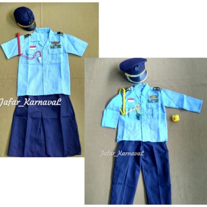 Baju Tni Au Anak, Seragam Tni Au Putra /Seragam Tni Au Putri