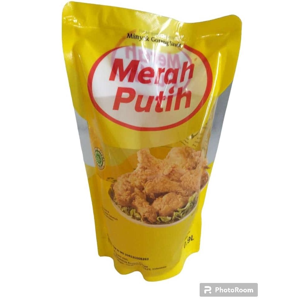 

Minyak Goreng Merah Putih 900 ml Refill /A309 5pcs