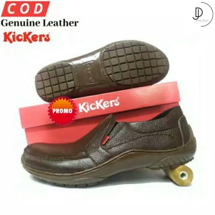 Sepatu Pria Formal Kickers Original Kulit Asli Sepatu Kerja Kantor