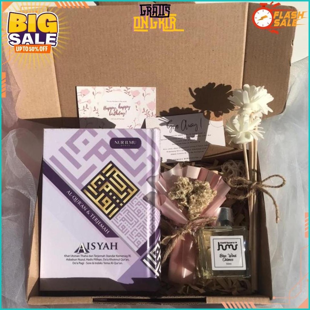 

Hampers Hijab Box Premium Murah | Hampers Lebaran Cewe Bermanfaat Ultah Wisuda | Hari Guru Termurah Banget