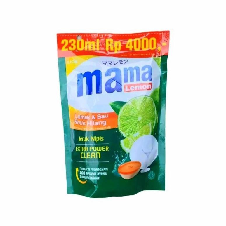 

PROMO CUAN Mama Lemon Jeruk Nipis Netto 230ml - Mama Lemon 4000 /A316