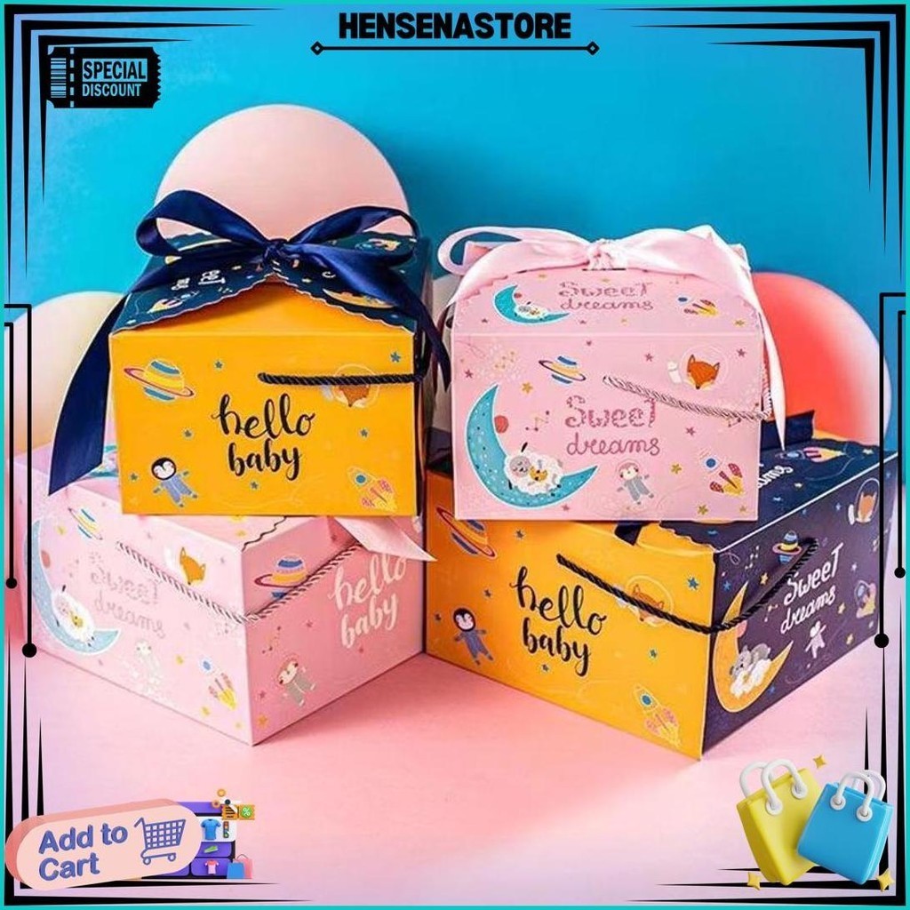 

Kotak Hadiah Happy Birthday / Kotak Hadiah Ulang Tahun / Kotak Hadiah Liburan Sudah Termasuk Pita Dan Tali B Promo Puncak