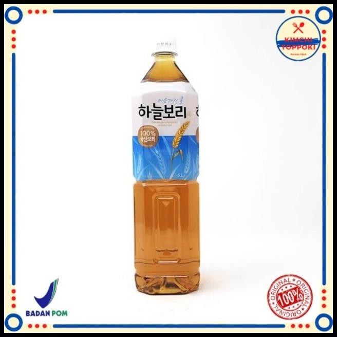 

Woongjin Healthy Barley Tea Teh Korea Barley 1.5Ltr