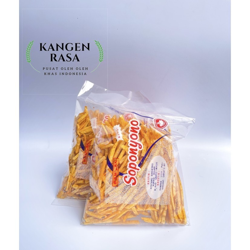 

EKSLUSIF Keripik Stik Talas Tales Soponyono Malang Original