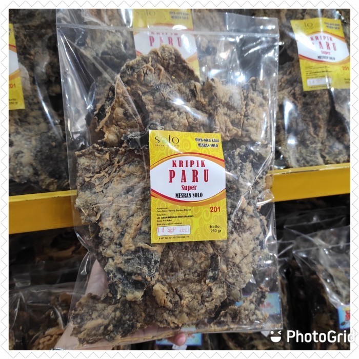 

TERBARU Keripik Paru Super Mesran Solo 250gr