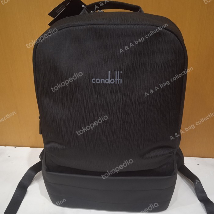 TAS RANSEL /BACKPACK LAPTOP CONDOTTI ORIGINAL AUTHENTIC WITH USB PORT