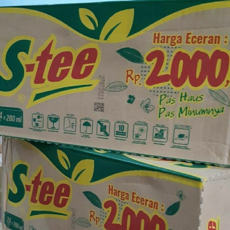 

s-tee 200ml per dus isi 24pcs