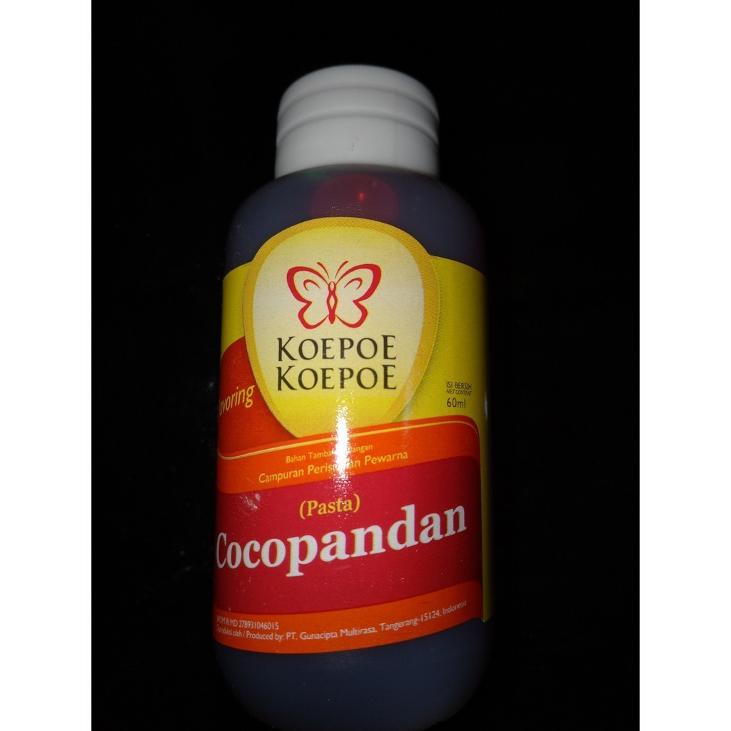 

Pasta rasa Cocopandan Koepoe-koepoe 60ml