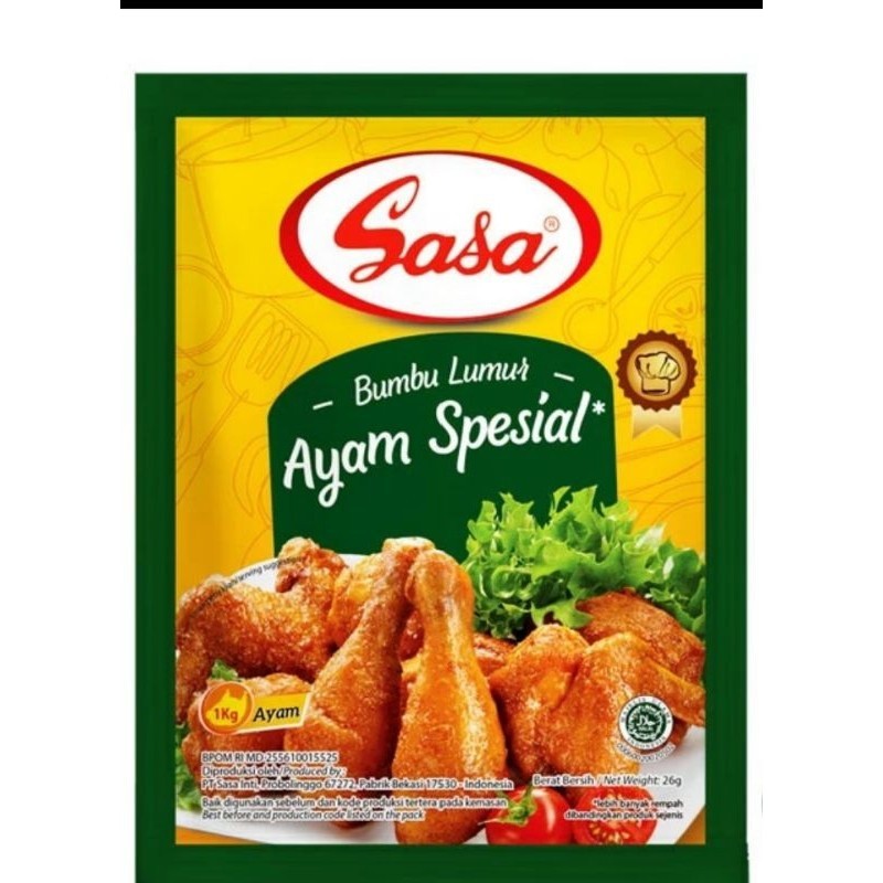 

Bumbu Lumur Ayam Spesial Larasa 26gr per gantung (10bks) pengiriman reguler