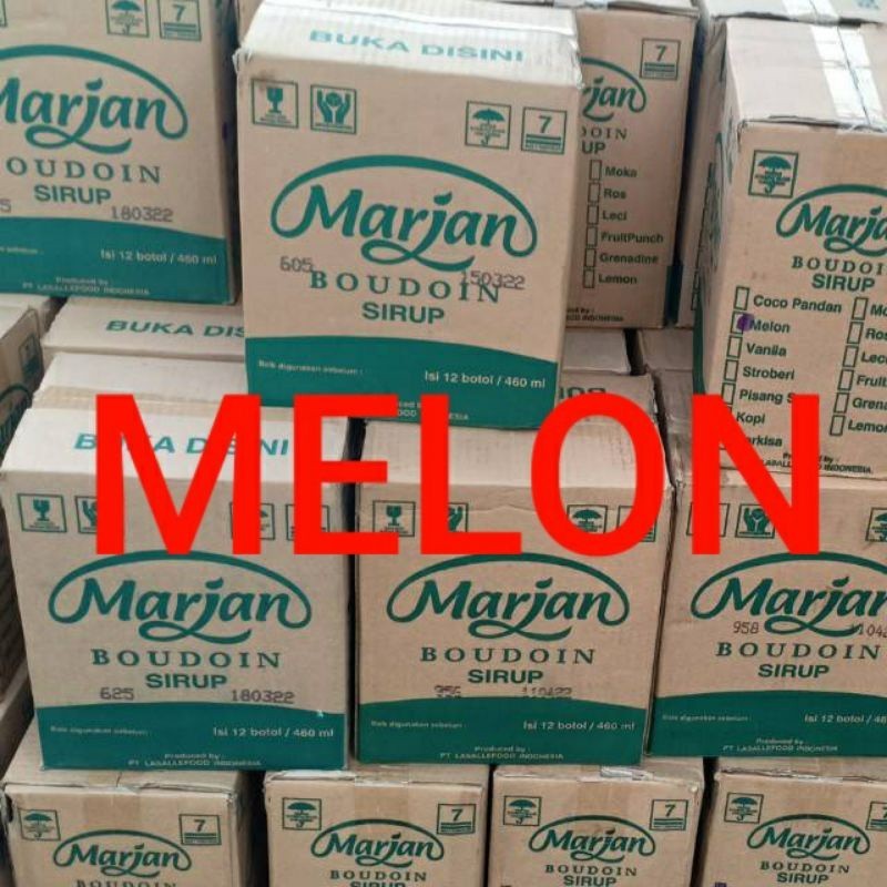 

sirup marjan melon ( 12 x 460ml )
