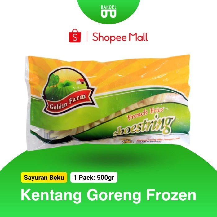 

Golden Farm French Fries Shoestring 500 gr / Kentang Goreng