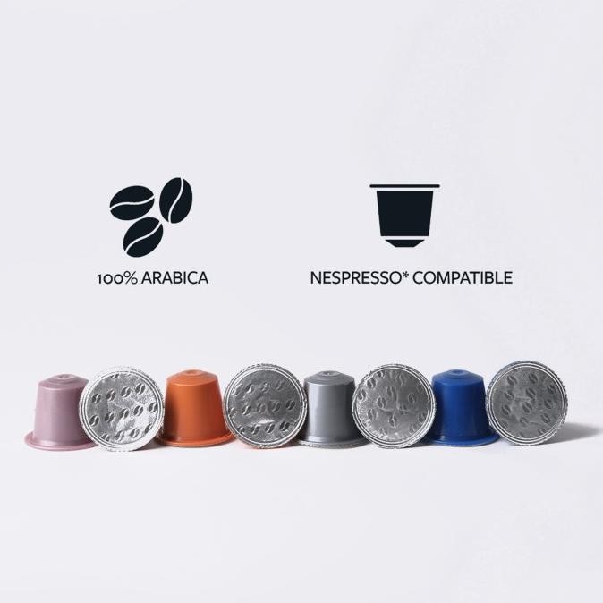 

B Coffee Co. Duo 2 Packs Nespresso Compatible Coffee Capsules