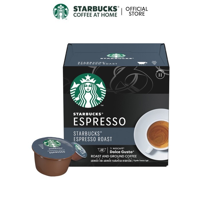 

Starbucks Espresso By Nescafe Dolce Gusto Dark Roast 66G X 12Pcs