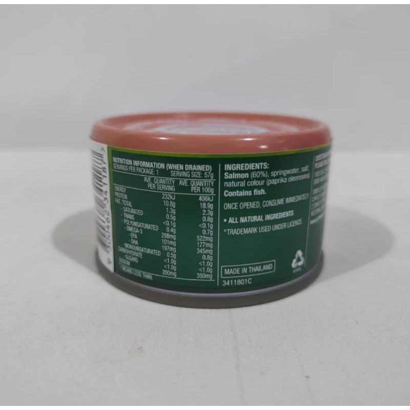 

RB John West Salmon Springwater 95gr - Salmon dalam Kaleng Tinggi Omega 3