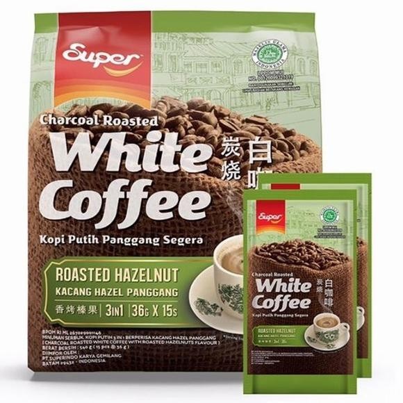 

Super White Coffee Roasted Hazelnut 540 G