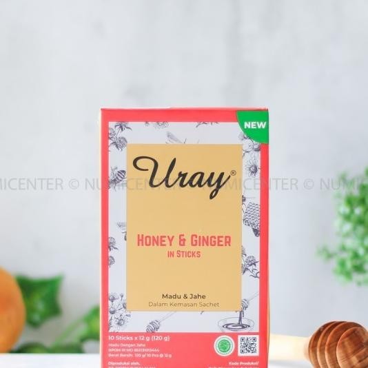 

120G Uray Ginger Honey Sti Madu Jahe Sachet X10 - Rejeki Tujuh Alam