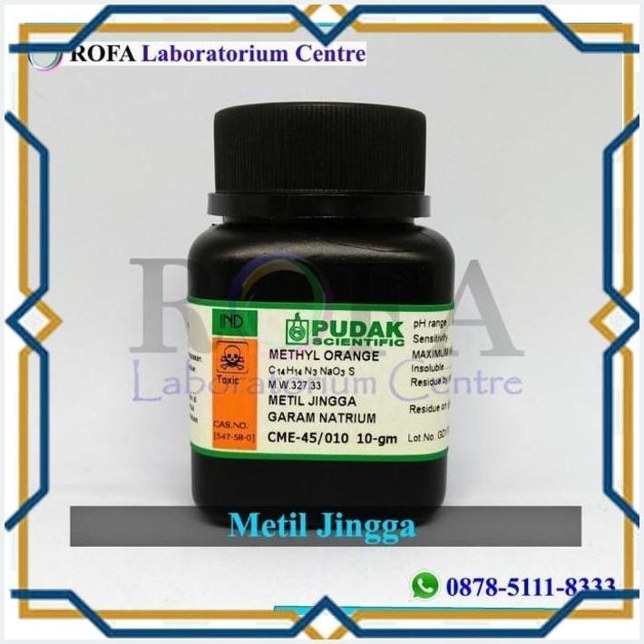 

[ROF] METIL JINGGA / METHYL ORANGE / METIL ORANGE 100 GRAM