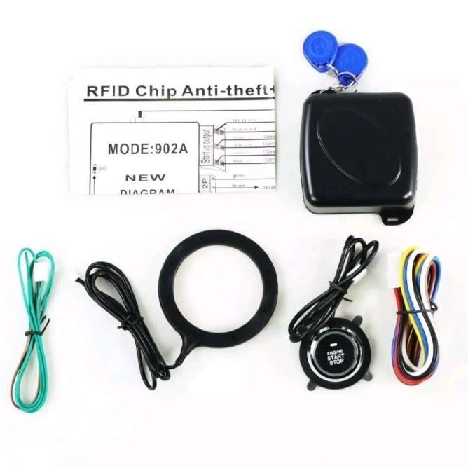 Tombol Engine Start Stop System Keyless Avanza Calya Agya Calya Xenia Kijang Brio Jazz Mobilio - Eng