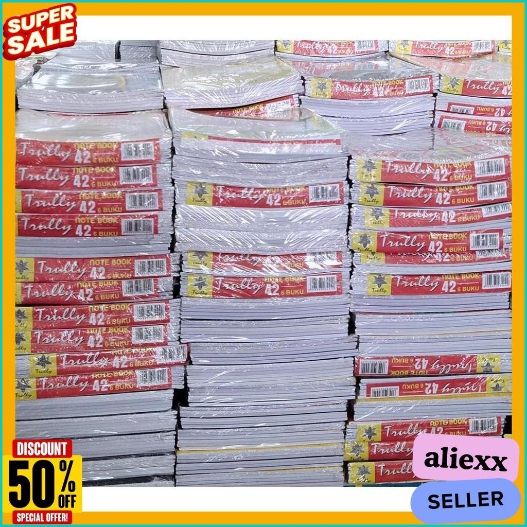 

(Pak) Buku Tulis Trully / Buku Tulis Isi 42 Lembar Trully / Buku Tulis Murah (Murmer)
