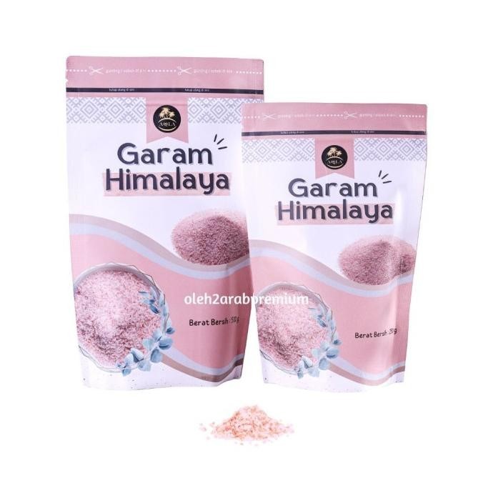 

GARAM HIMALAYA 500 GRAM HIMALAYAN SALT HIM SALT GARAM PINK ORIGINAL DS10