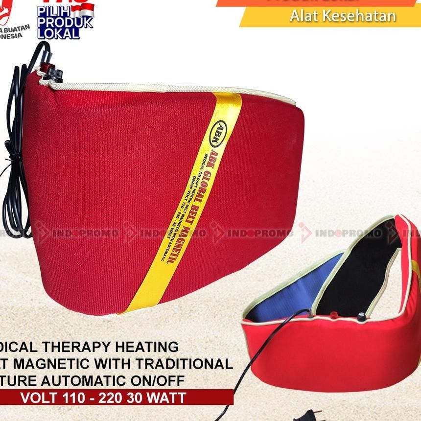 Sabuk Terapi Pemanas Abk Global Belt Magnetik/ Bantal Pemanas Global/ Abk Global Belt Magnetic
