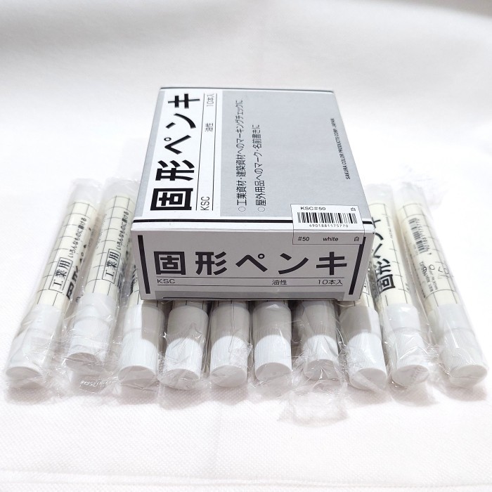 

Sarila Spidol Sakura Solid Steel Marker Japan Penanda Besi Permanen Putih