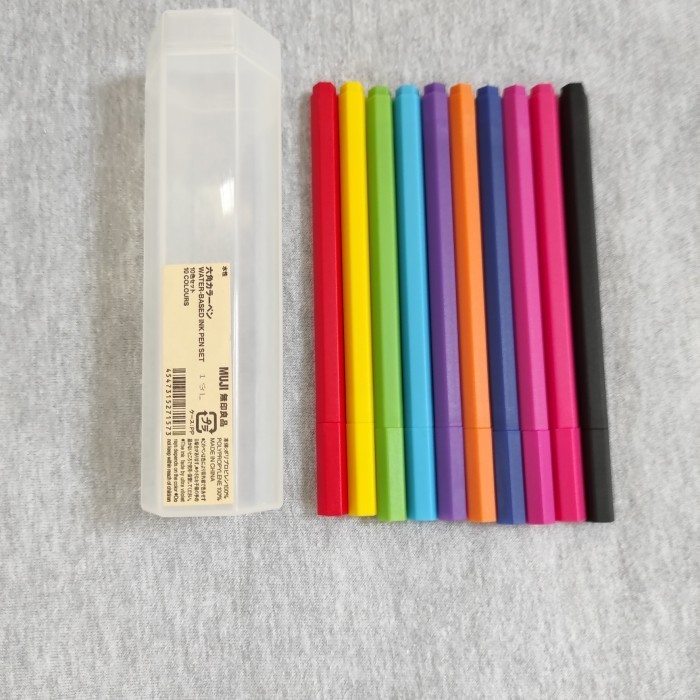 

Sarila Water Based Ink Pen Set - Spidol Warna-Warni Merk Muji