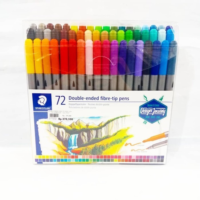 

Sarila Double Ended Fibre Tip Pens Staedtler 72 - Spidol Staedtler
