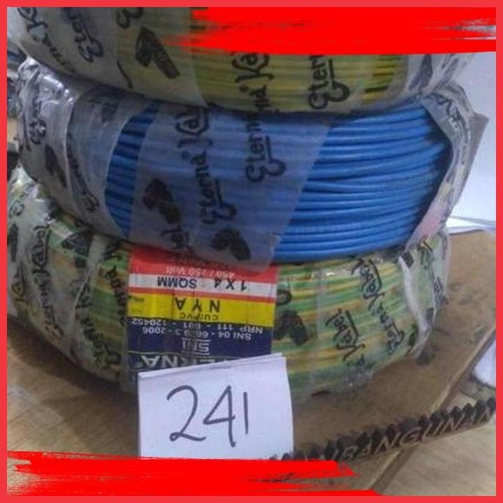 (BK CITR) KABEL NYA 2.5 TUNGGAL MERK ETERNA JUAL PER 10 CABLE LISTRIK INSTALASI RUMAH N Y A N.Y.A