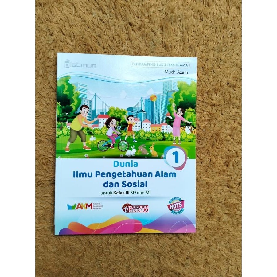 READY STOCK BUKU IPAS SD KELAS 3 4 5 6 PLATINUM TIGA SERANGKAI KURIKULUM MERDEKA 