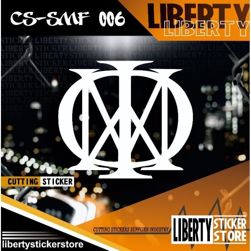 Stiker Dream Theater | Cutting Sticker Dream Theater | Bebas Pilih Warna & Ukuran