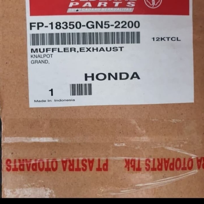 Ready knalpot astrea grand ori Astra federal