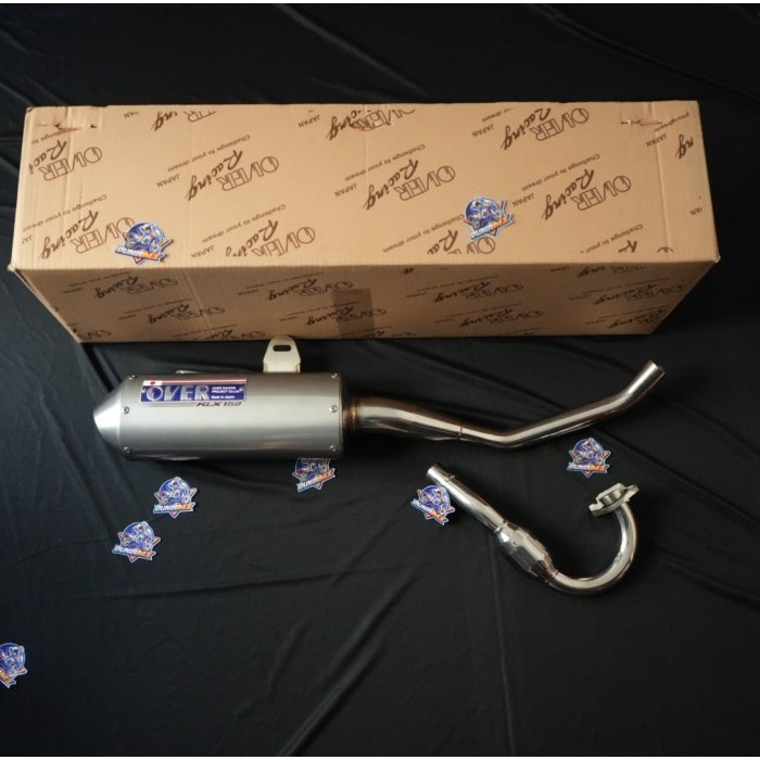 Ready Knalpot OVER JAPAN JEPANG KLX 150 Original